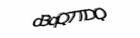 Security check image, please type the characters shown