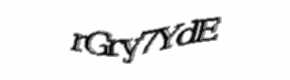 Security check image, please type the characters shown