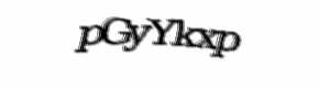Security check image, please type the characters shown