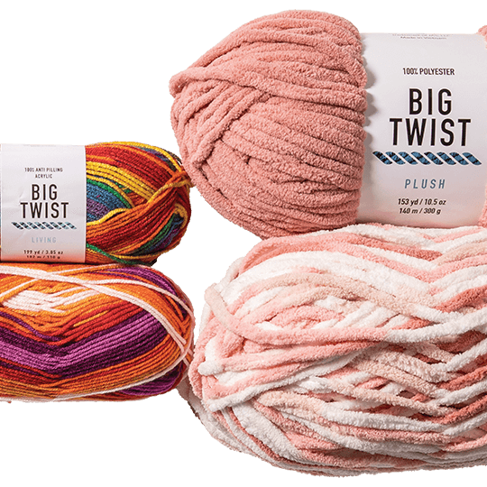 Big Twist Yarn. 25% off. SHOP ALL