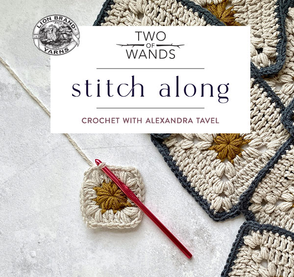  Two of Wands Stitch Along. Crochet with Alexandra Tavel