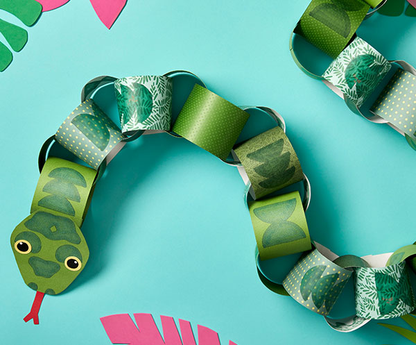 Paper Chain Snake.