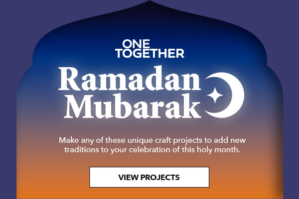 Ramadan Mubarak. Make any of these unique craft projects to add new traditions to your celebration of this holy month. VIEW PROJECTS.