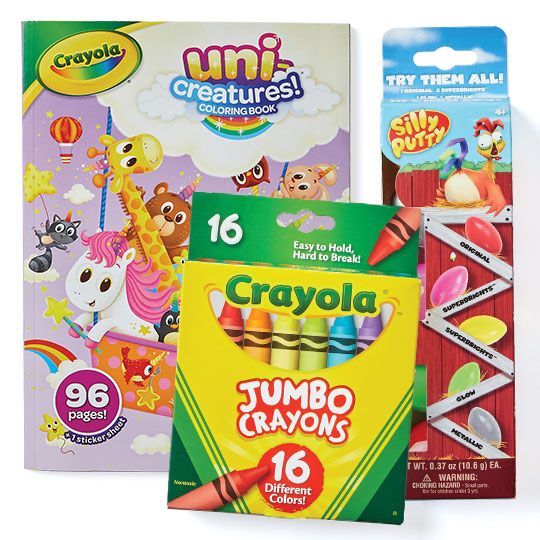 Crayola Art Supplies and Activity Kits.