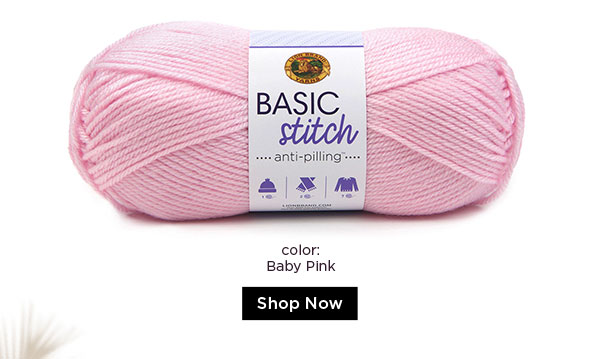 Basic Stitch Color: Baby Pink. SHOP NOW.