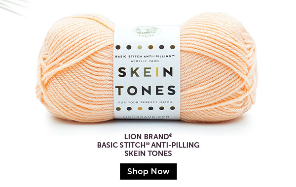 Lion Brand Basic Stitch Anti-Pilling Skein Tones. SHOP NOW.