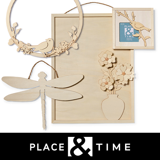 Place & Time Spring Craft Surfaces