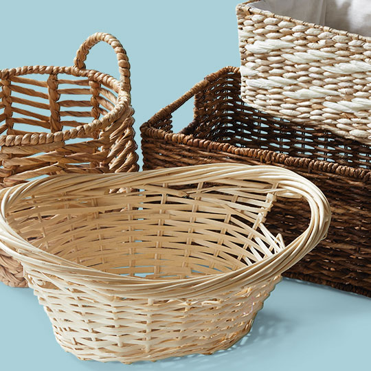 Baskets.