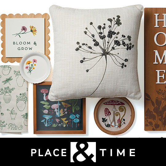 Place and Time. Spring Decor Collections.