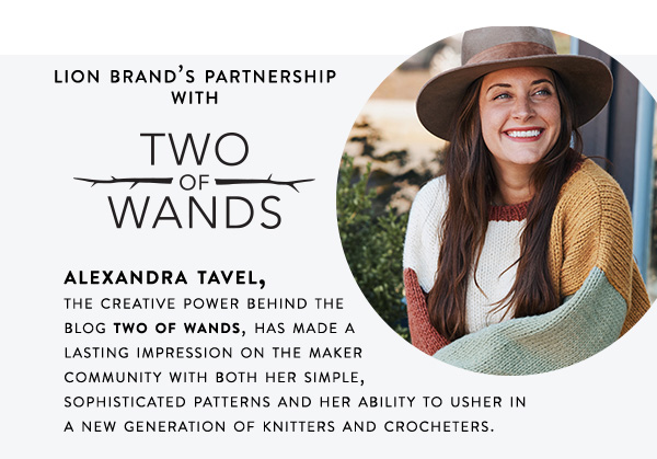 Lion Brand's Partnership with Two of Wands.