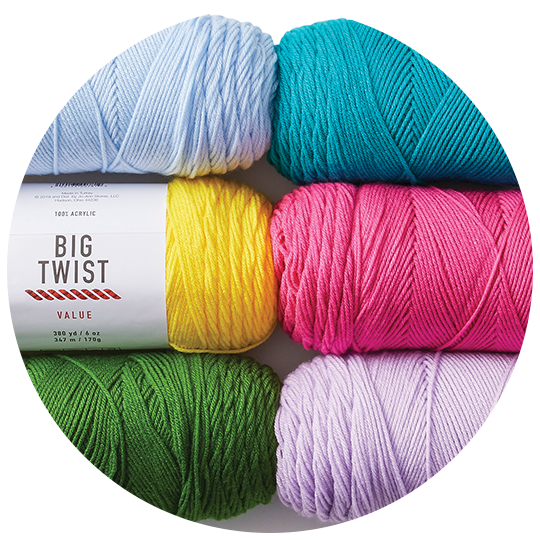 Big Twist Value Yarn.