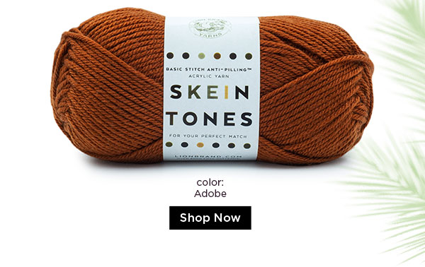 Basic Stitch Skein Tones Color: Adobe. SHOP NOW.