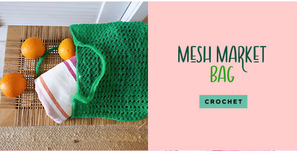 Mesh Market Bag. CROCHET.