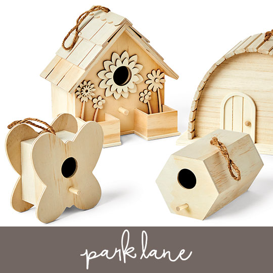 Park Lane Birdhouses.