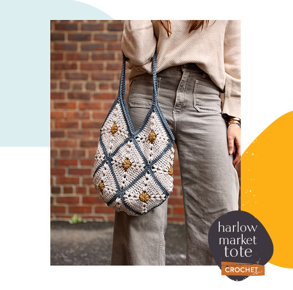  harlow market tote. CROCHET