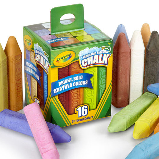 Crayola Chalk.