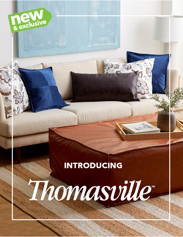 New and Exclusive. Introducing Thomasville fabrics.