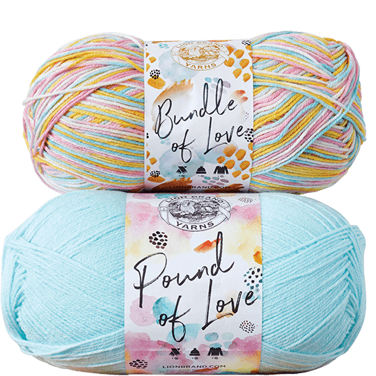 $9.99 ea. PLUS EXTRA 25% OFF WITH COUPON. Lion Brand Pound of Love and Bundle of Love Yarn. Reg. $11.99-14.39 ea. SHOP ALL