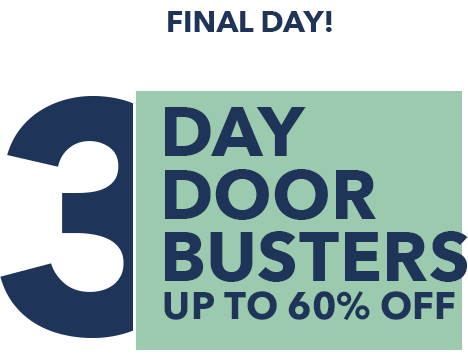 3 Day Doorbuster - Header