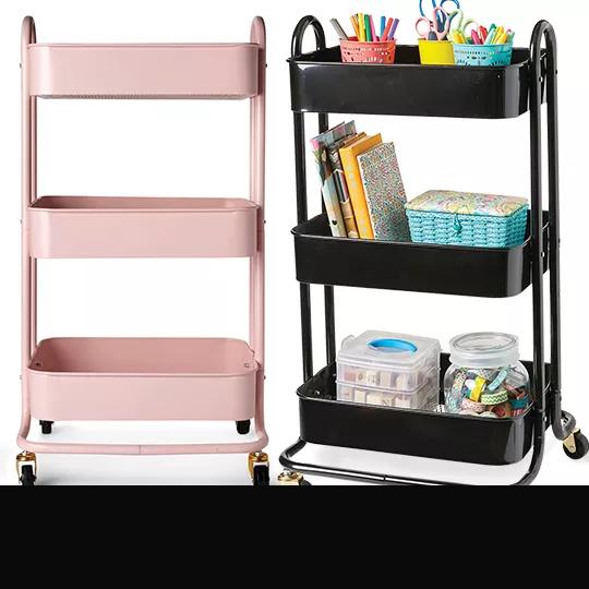Storage Carts. $34.99 each.