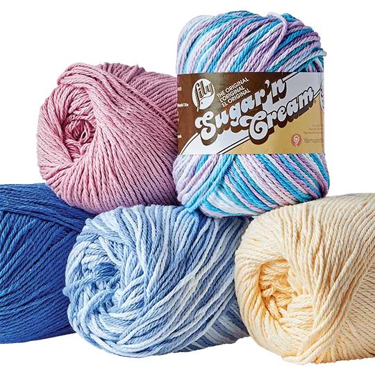 Lily Sugar 'n Cream Super Size Yarn.