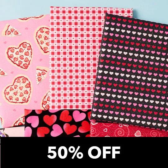 Cotton Prints. 50% off.