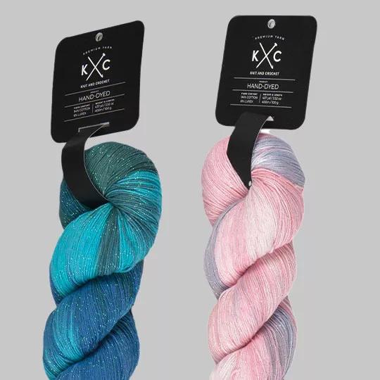 Hand Dyed Lurex Yarn
