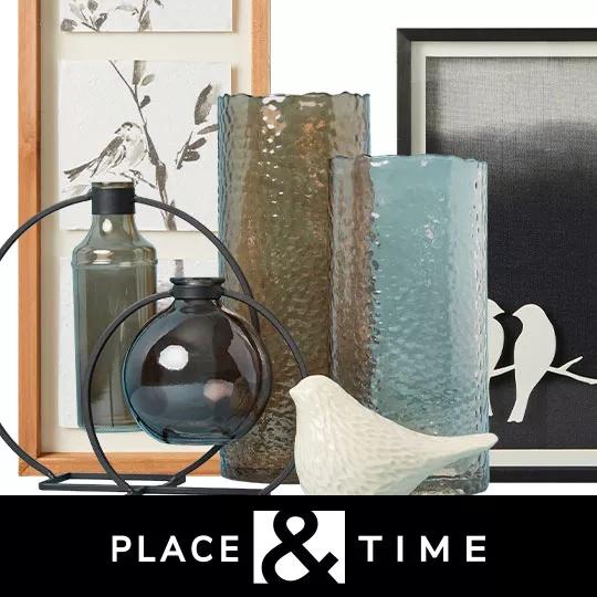 Place and Time Entire Stock Spring Decor Collections.