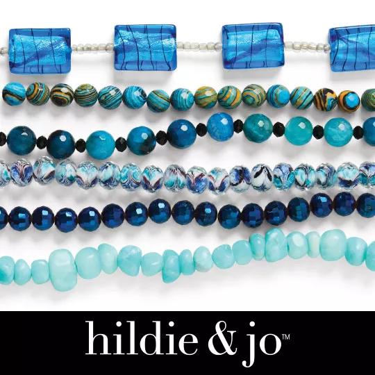 Hildie and Jo Strung Beads.