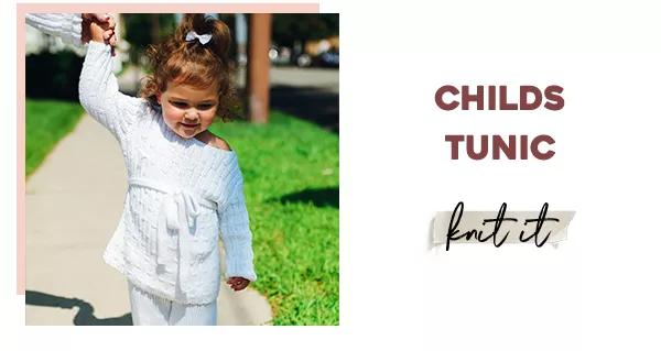 Childs Tunic. Knit it.