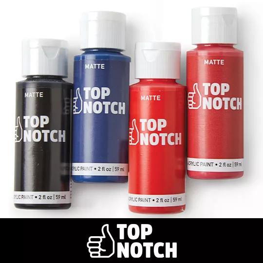 Top Notch 2 ounce Matte Acrylic Paints