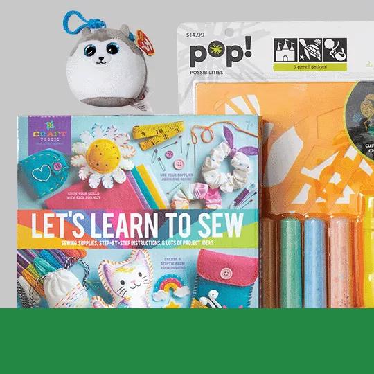 25% off Kids' Kits, Puzzles, Games, Sidewalk Chalk & Bubbles