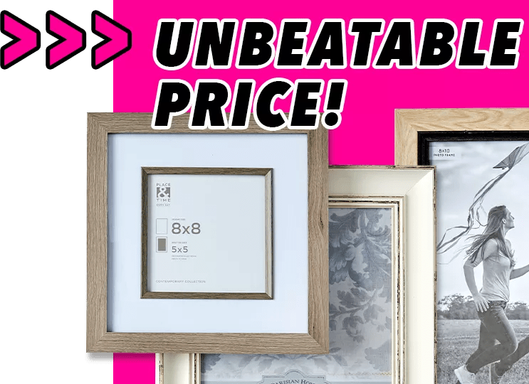 Unbeatable Price! Frames