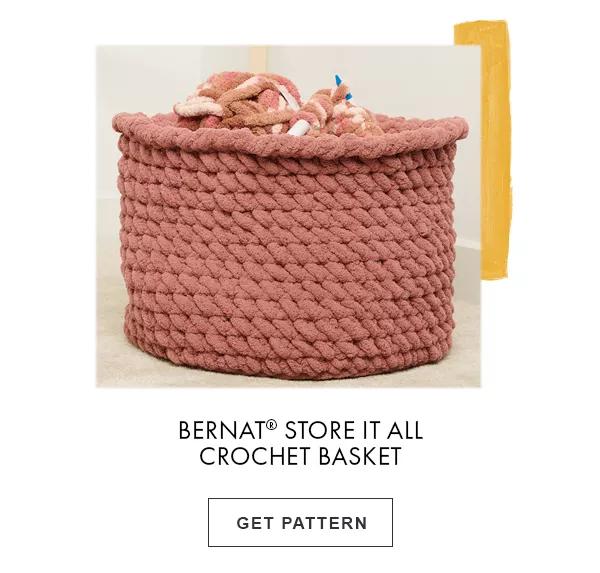 Bernat® Store It All Crochet Basket