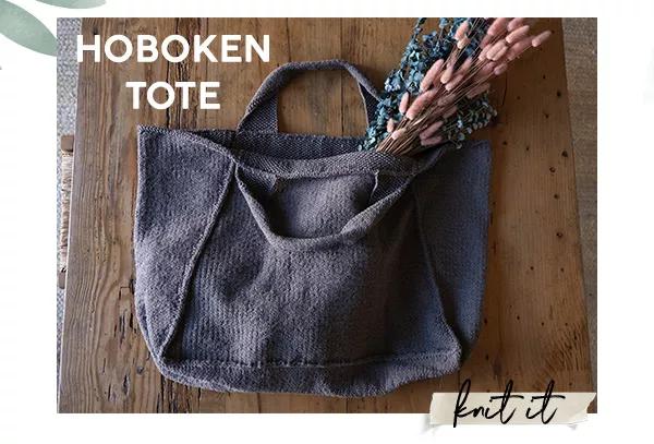 Hoboken Tote. Knit it.