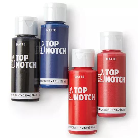 Top Notch 2 oz Matte Acrylic Paints