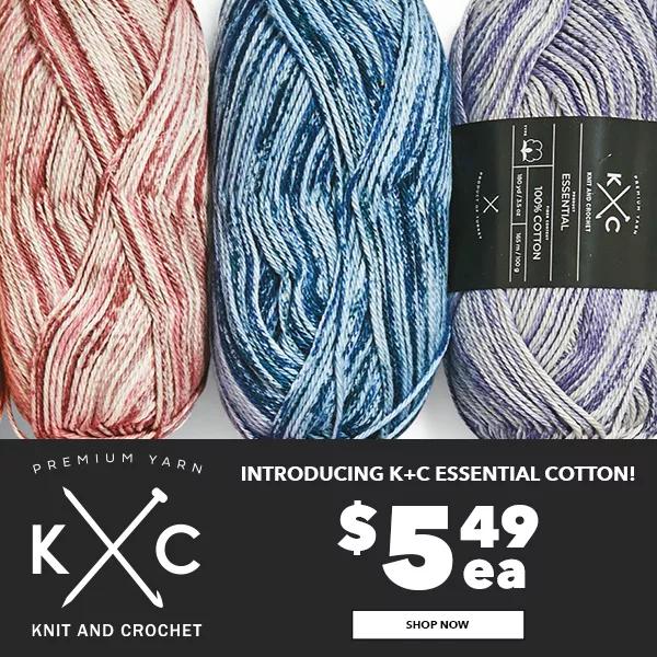 Introducing K+C Essential Cotton! $5.49 ea. SHOP NOW