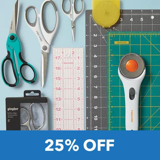 25% off. Cutting Tools.