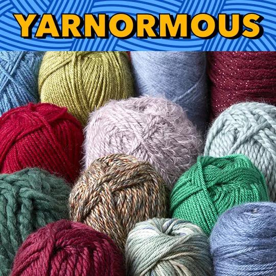 Yarnormous. Entire Stock Yarn.