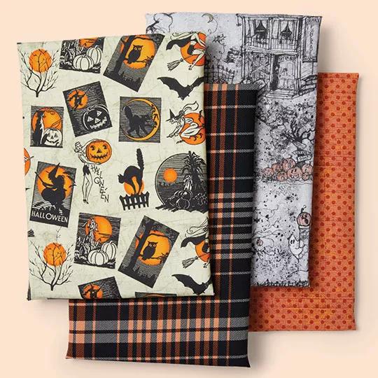 Halloween Cotton Prints and Precuts