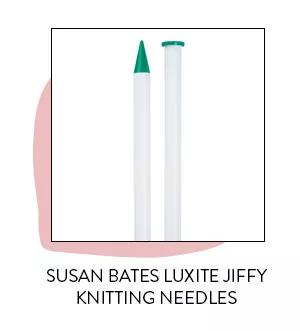 Susan Bates luxite jiffy knitting needles