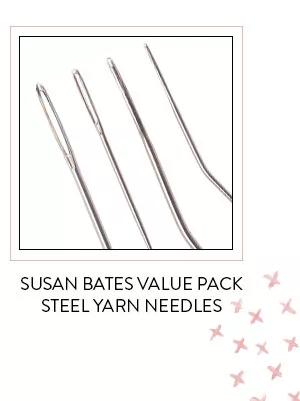 Susan Bates Value Pack Steel Yarn Needles