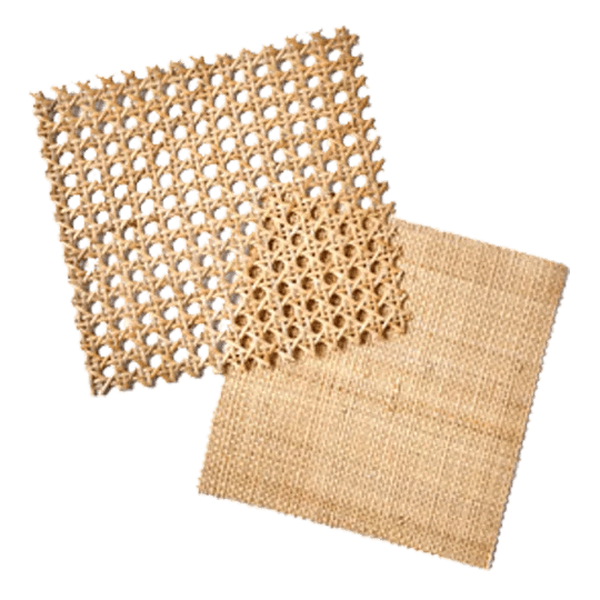 Raffia and Caning.