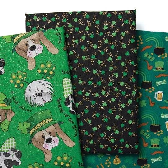 St. Patrick's Day Cotton Fabrics.