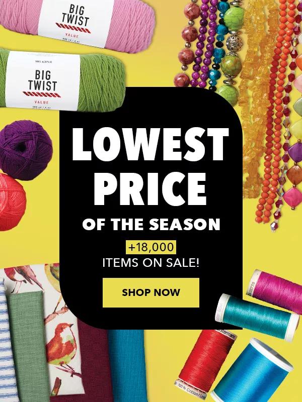 Lowest price of the season. More than 18,000 items on sale! SHOP NOW