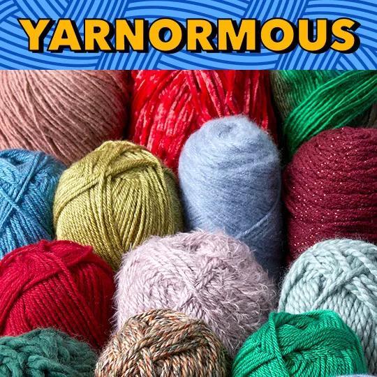 Yarnormous. Entire Stock Yarn.