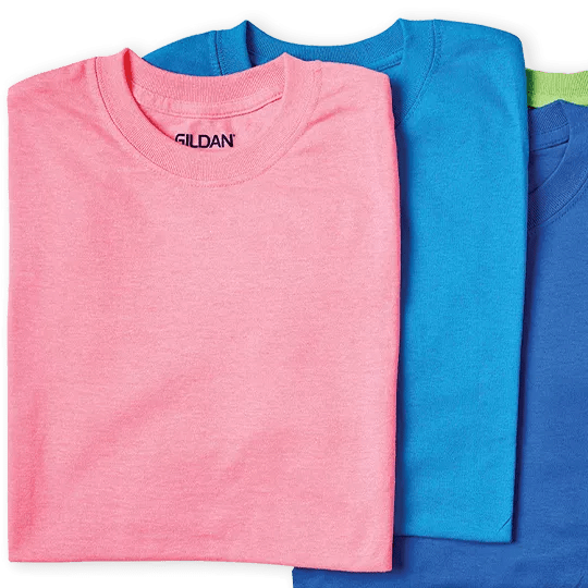 Gildan Adult, Youth, Toddler and Ladies Short Sleeve T-Shirts