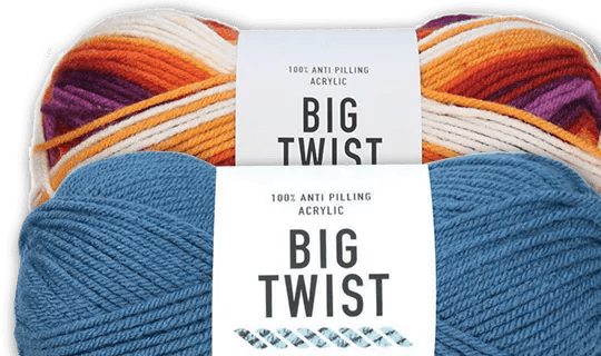 Big Twist Living & Gentle Yarn. $3.99 ea. Reg. $5.49-$7.79 ea.