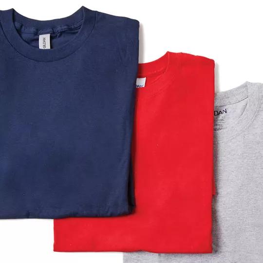 Gildan Adult, Youth and Toddler Short Sleeve T-Shirts.