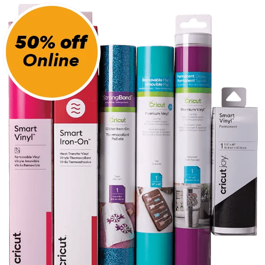 ENTIRE STOCK Cricut Rolls, Smart Materials